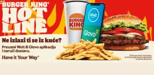 Burger King Jelovnik i Cijene (Croatia)