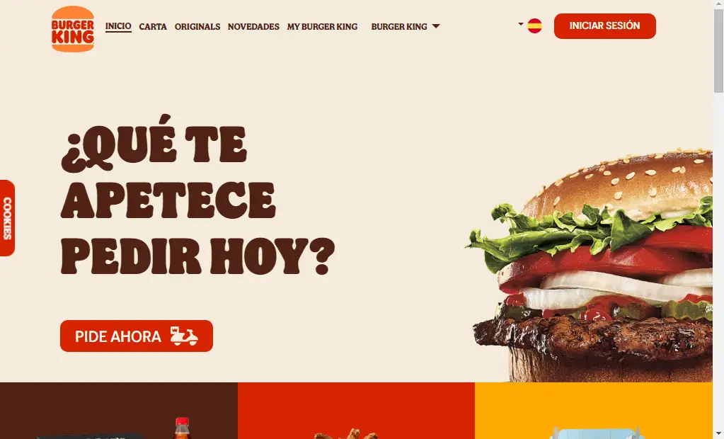 Burger King Preus del Menú (Andorra)